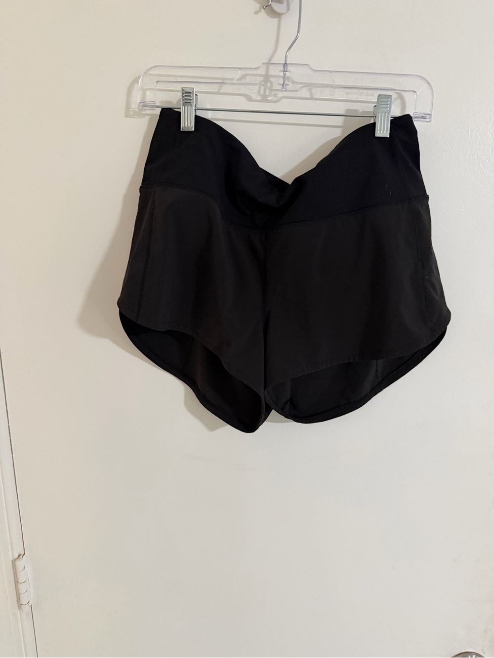 lululemon athletica Black High-Rise Run Shorts